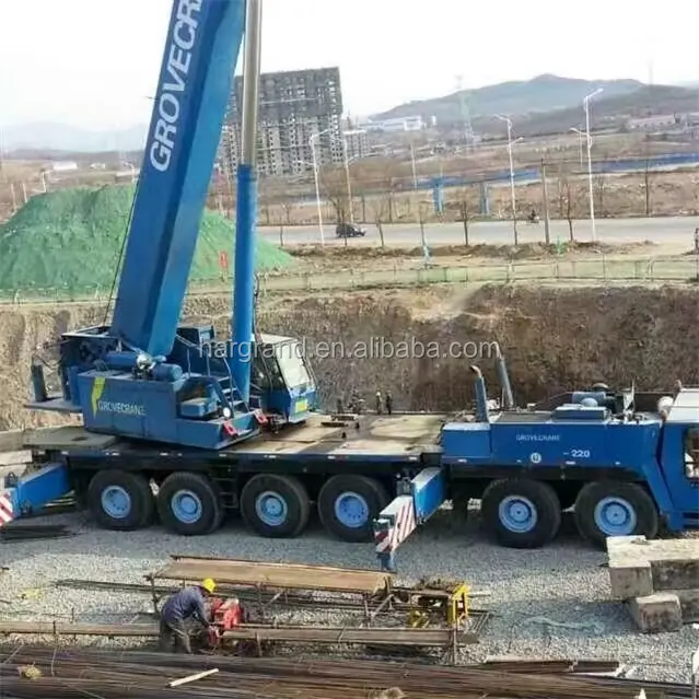 200t made in Japan used Grove hydraulic mobile crane