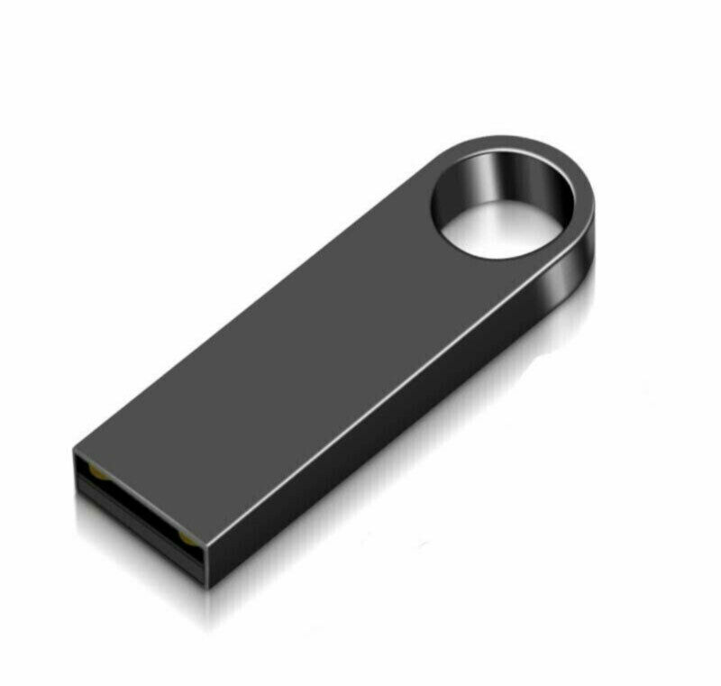 Металлическая флеш-карта USB 2,0 объемом 64 ГБ, флеш-накопитель с логотипом, карта памяти с пользовательским логотипом