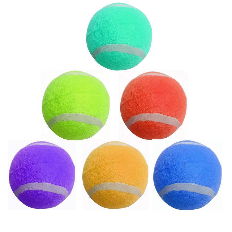 High quality colored pet beach tennis ball