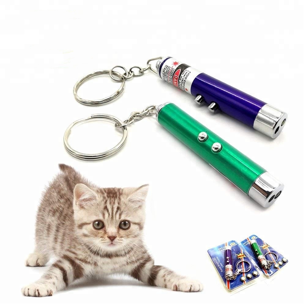 Crazy Cat Chase игрушка интерактивный светодиодный свет игрушка для домашнего животного лазерный указатель перо учебные пособия