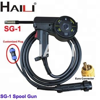 SG-1 China MIG Welding Spool Gun for Metal Materials
