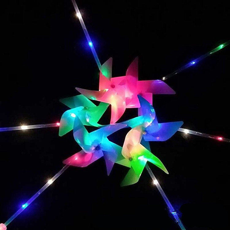 2018 Новое поступление горячая Распродажа детская игрушка мигающая многоцветная светодиодная ветряная мельница