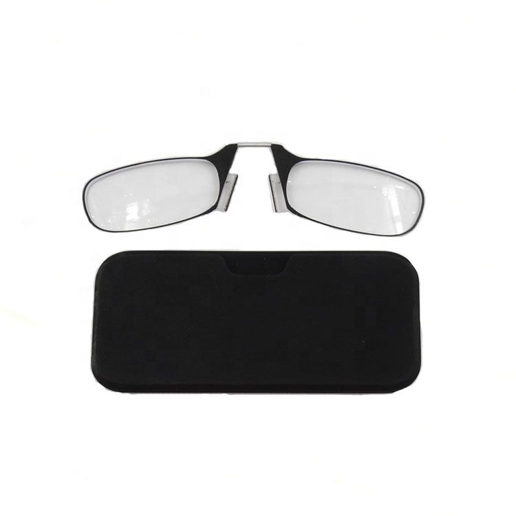 New Fashion CE Certified Wallet Reading Glasses PC Frame with Blue Black White Red Gray Brown Lens Positioning Multiple Colors