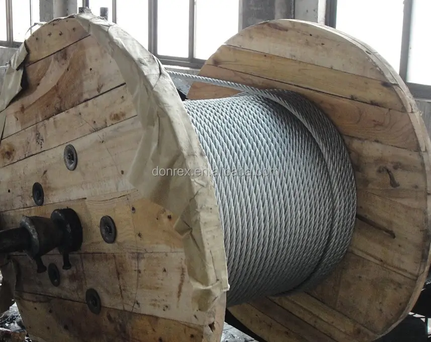 Electro Galvanized Steel Wire Rope for Equipments