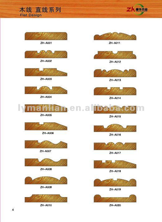 Декоративные деревянные молдинги