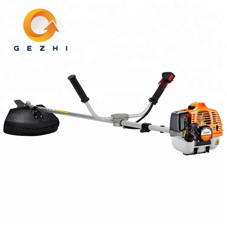 42.7cc gasoline grass machine metal blade Nylon cutter 2 stroke petrol