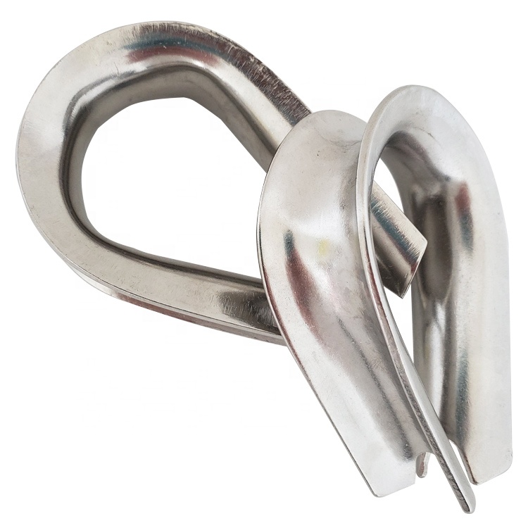 M12 stainless steel wire rope thimble
