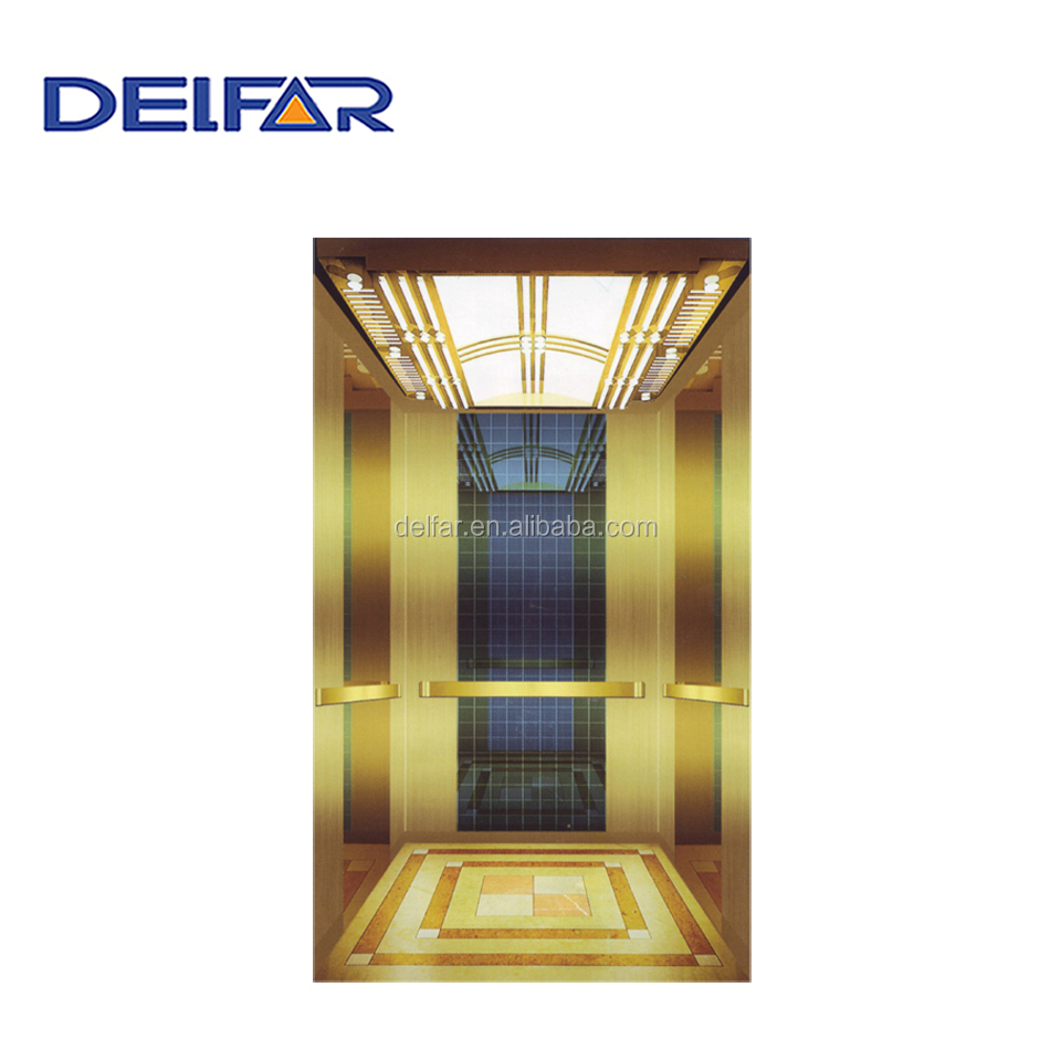 MRL пассажирский лифт для использования в строительстве из delfar
