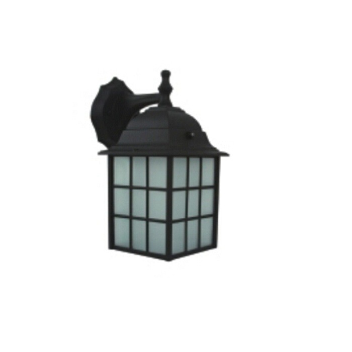 Minimalist design Square Black metal sconce outside wall light garden wall light with UL ETL Listed