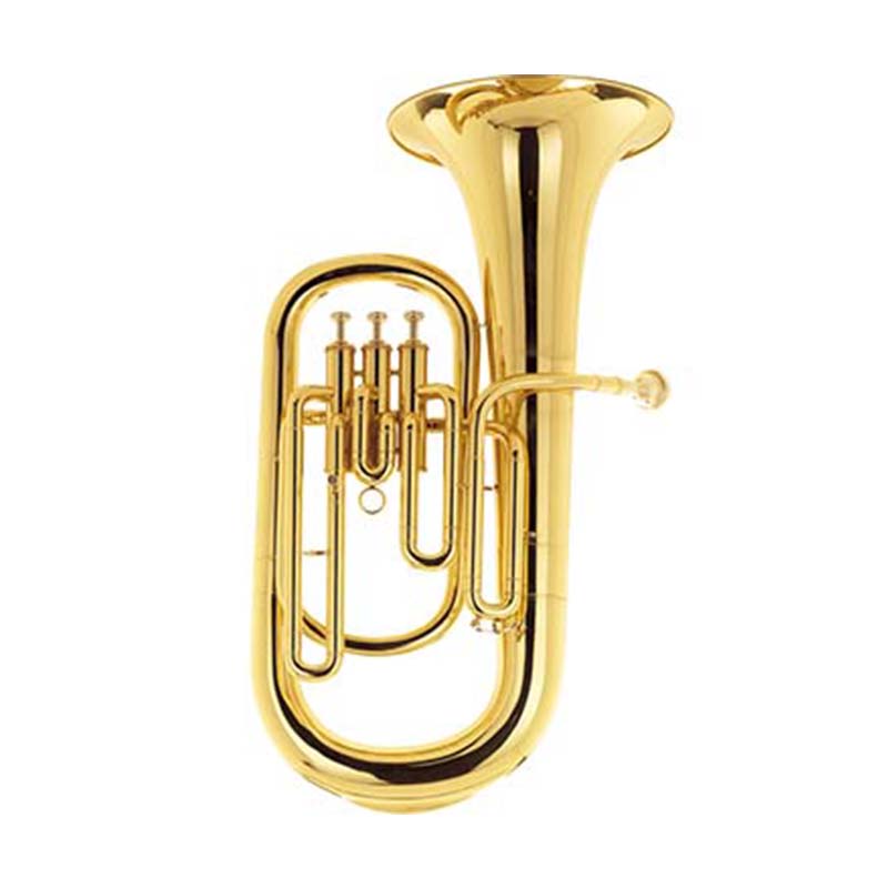 Высококачественный Bb ключ, желтый латунный euphonium