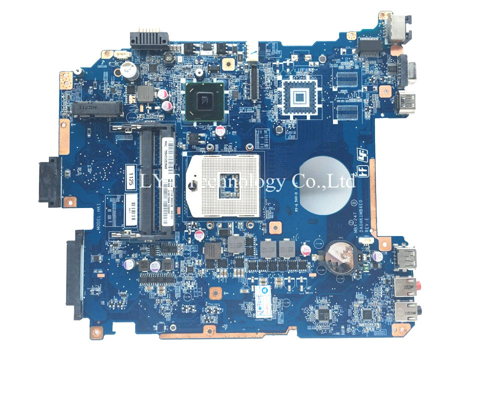 Материнская плата для ноутбука SONY MBX-247 DA0HK1MB6E0 HM65 DDR3 100% протестирована
