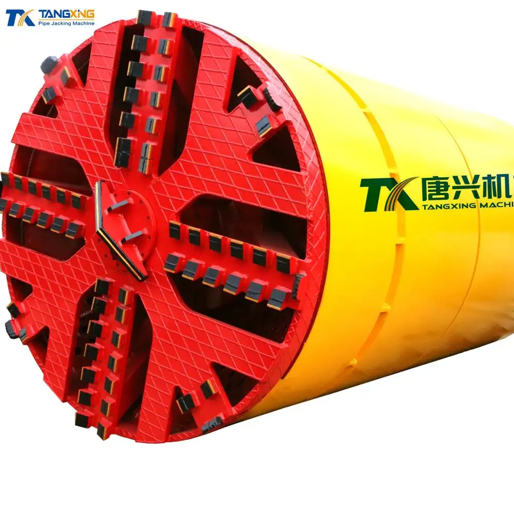 2600mm Soft rock pipe jacking machine tunnel boring machine sale