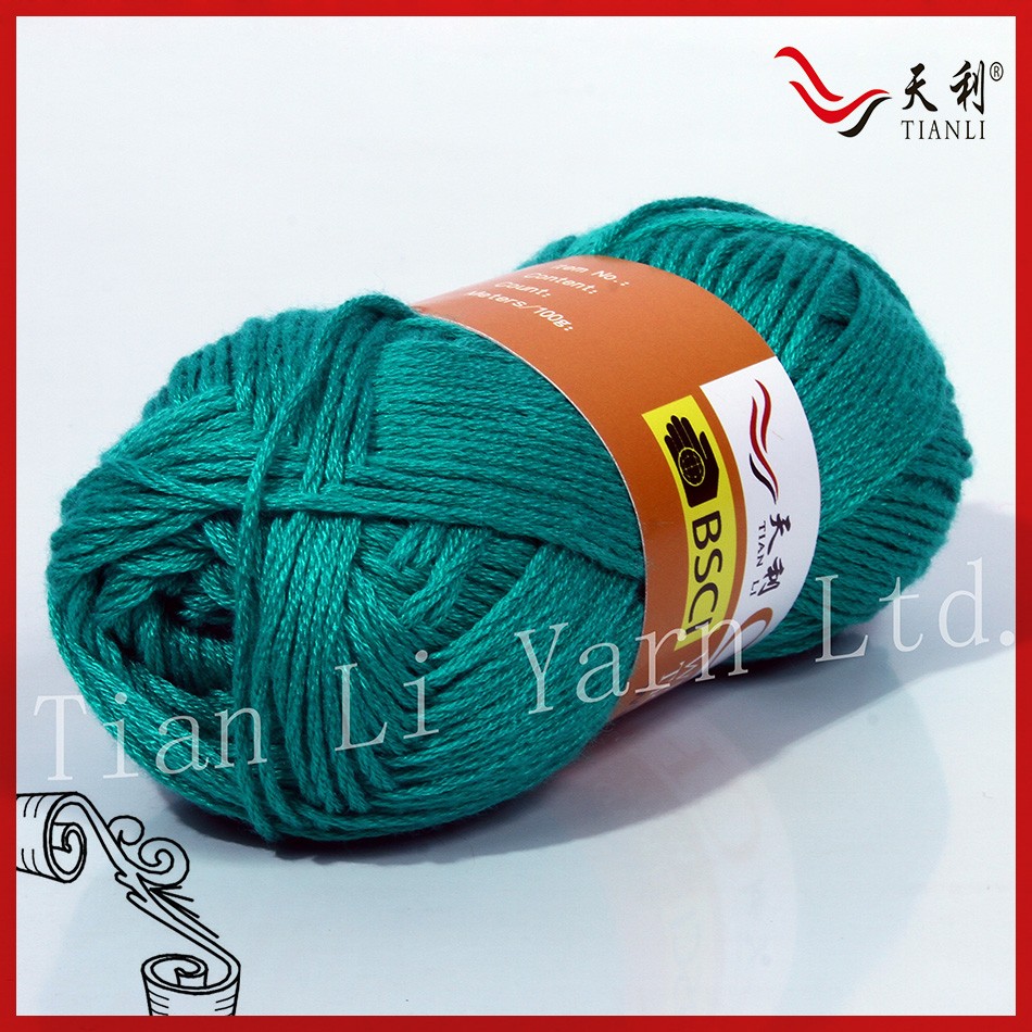 50%Bamboo And 50% AcrylicYarn Hand Knitting Yarn TL-25