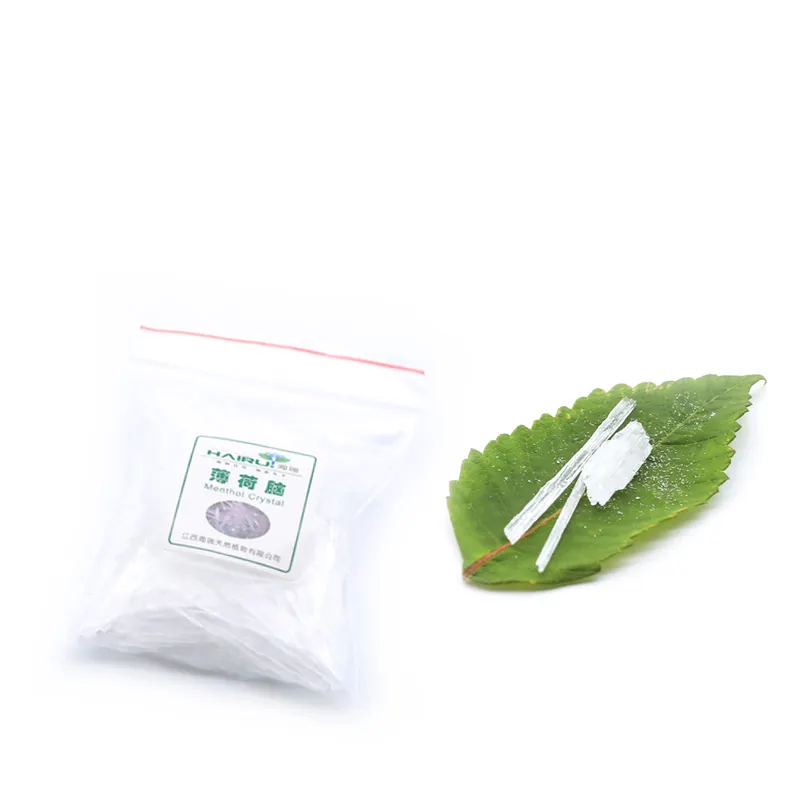 Supply good quality menthol 100% crystal pure natural