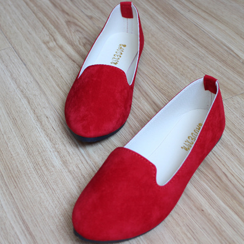 High quality korean design women shoes plus size sweet fancy flat pregnant women shoes