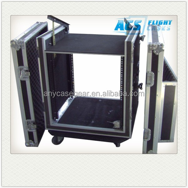 Стойка для компьютерного сервера с креплением в Стойку Flightcase 8u, Полетный корпус, Полетный корпус