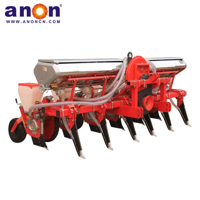 ANON hot sale tractor driven 6 row corn precise seeder planter