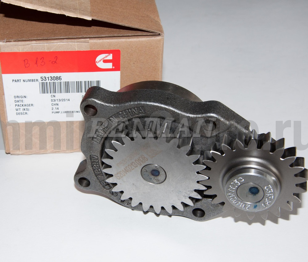 5313086 4897480 Cummins двигатель 4ISDE QSB4.5 масляный насос