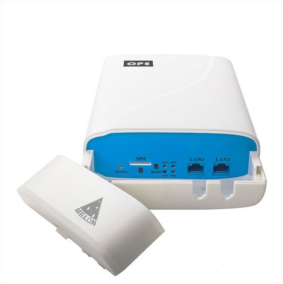 Роутер дальнего радиуса действия 4G LTE со слотом для Sim-карты и адаптером POE OEM Outdoor 4G CPE