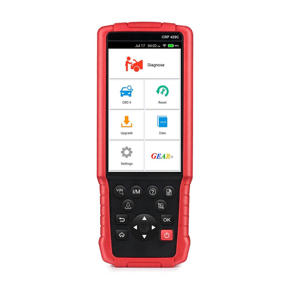 Считыватель кодов LAUNCH X431 CRP429C OBD2, Поддержка двигателя/ABS/подушки безопасности/AT + 11, автоматический диагностический сканер launch crp429c