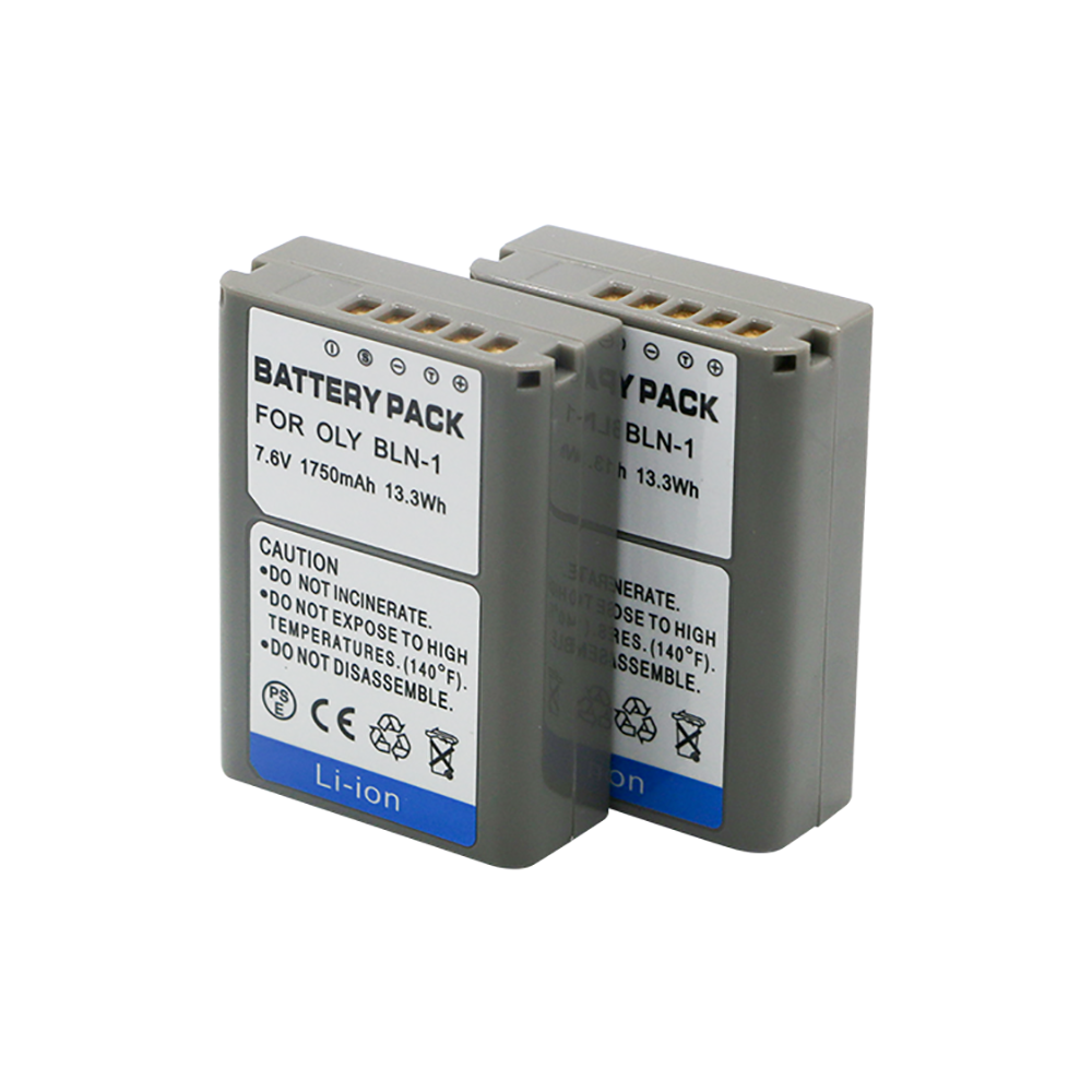 7,6 v 1750 мА/ч, PS-BLN1 для цифровой камеры Olympus E-M5 OM-D E-M1 E-P5 E-M1 камера Аккумулятор BLN-1