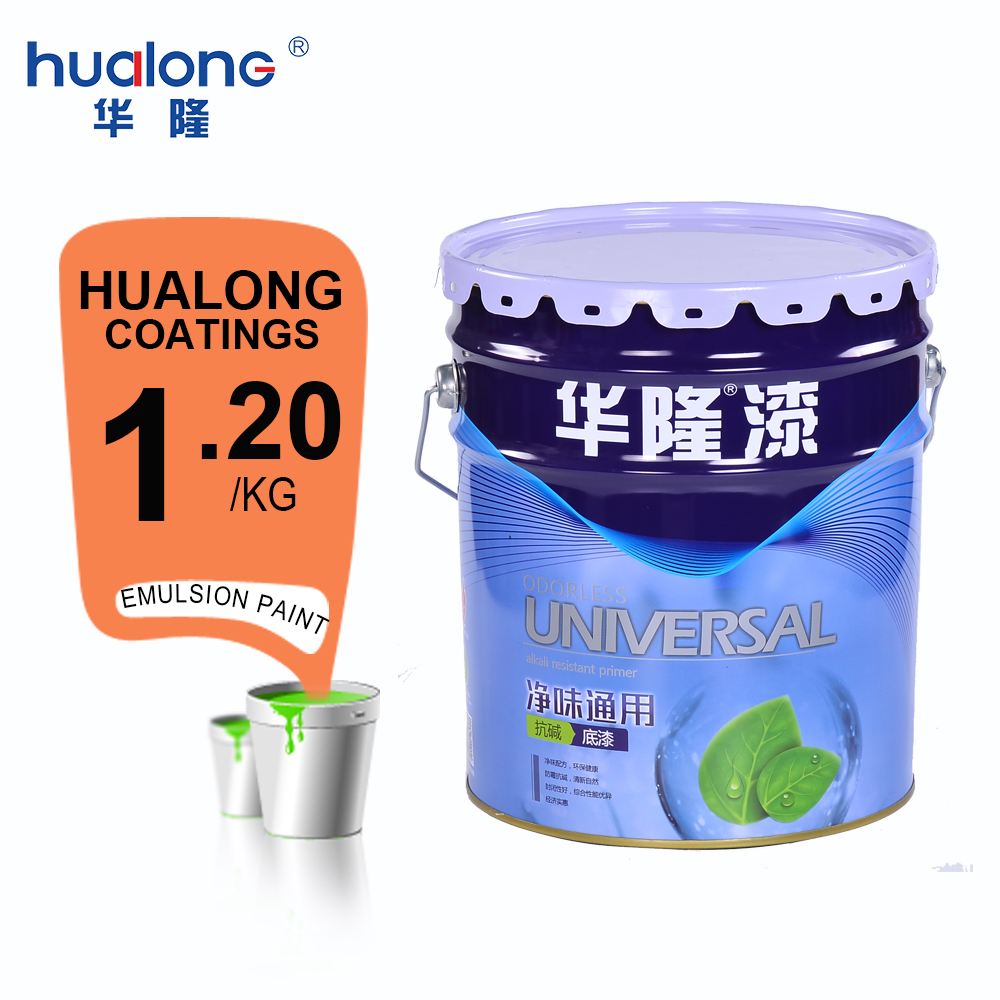 Супер белые краски Hualong для внутренних стен на водной основе (HN-6300)