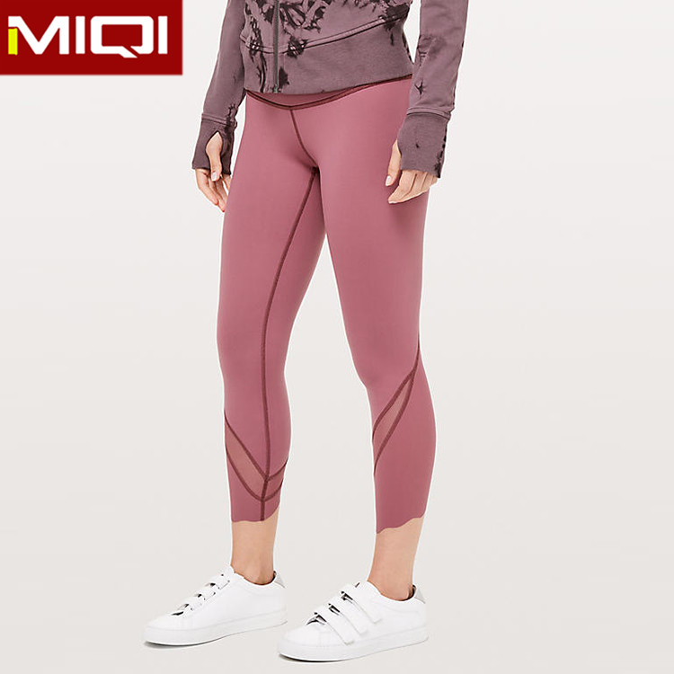 Private Label Womens High Waist Yoga Pants Gym Clothing Booty Leggings