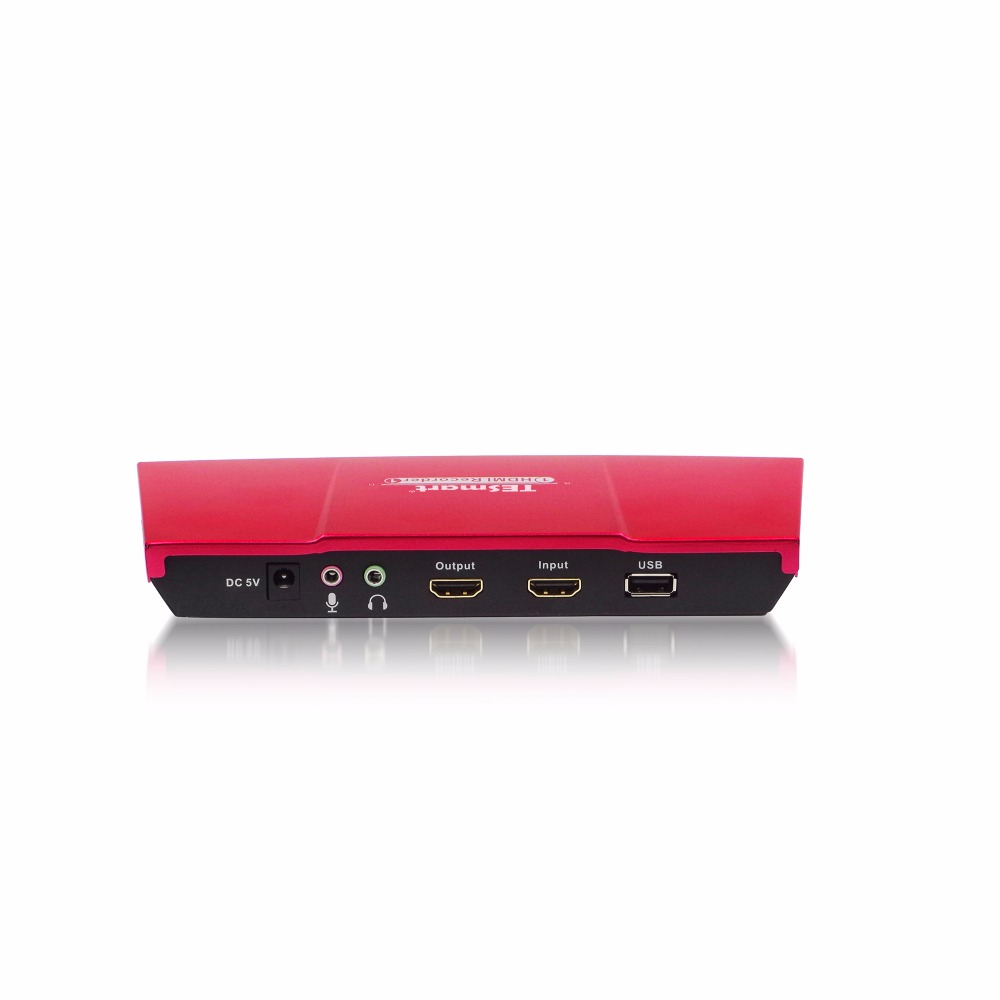 Захват игр HD USB HDMI рекордер поддержка 1080P 60 Гц