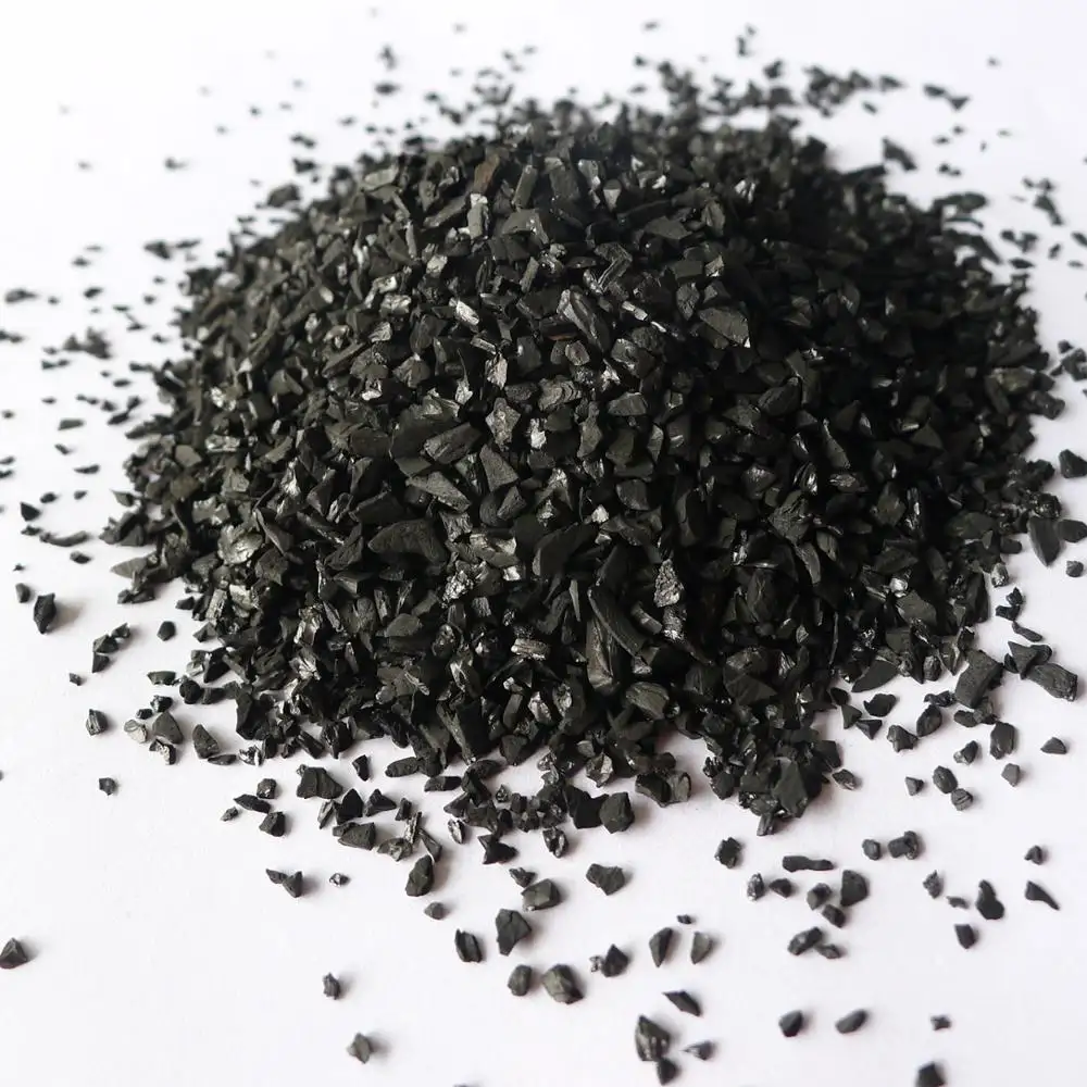 6-12 гранулированный активированный уголь на основе кокосовой скорлупы с сеткой для очистки воды и очистки газа