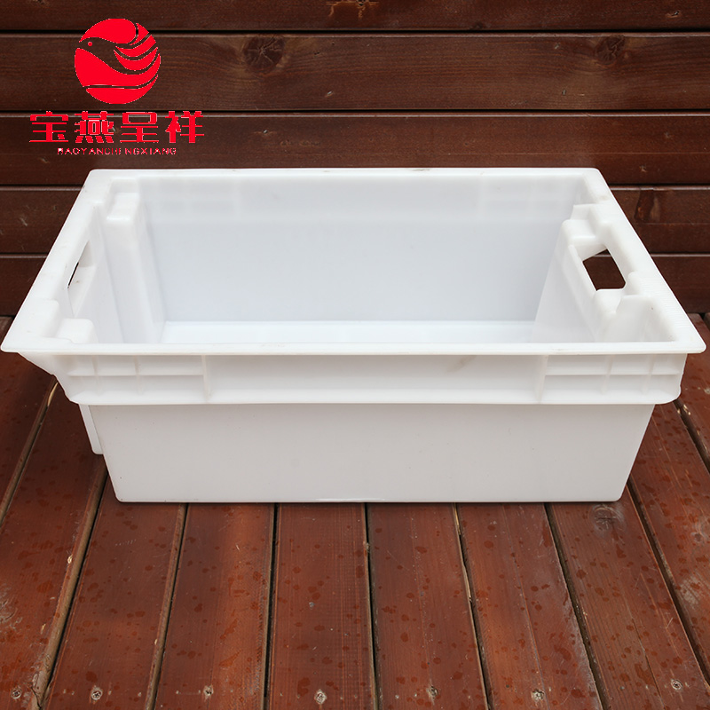 Food Grade HDPE plastic heavy duty Cargo & storage Plastic Basket for agriculture