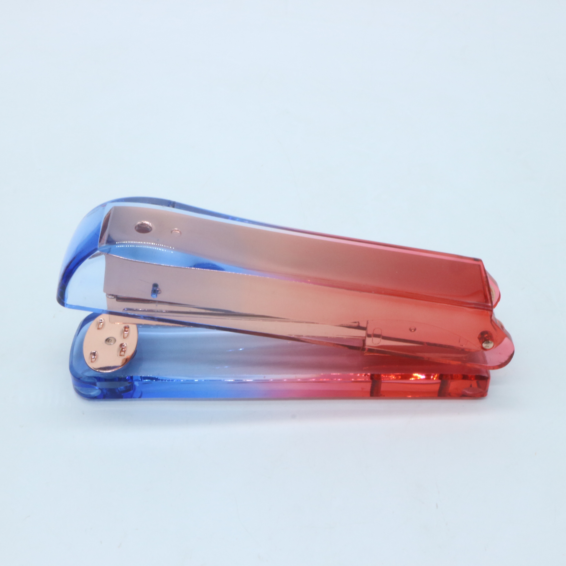 Ethicon Circular Stapler Rainbow Transparent Acrylic Agrafeuse Manual Machine School & Office Stationery Lightweight For kids