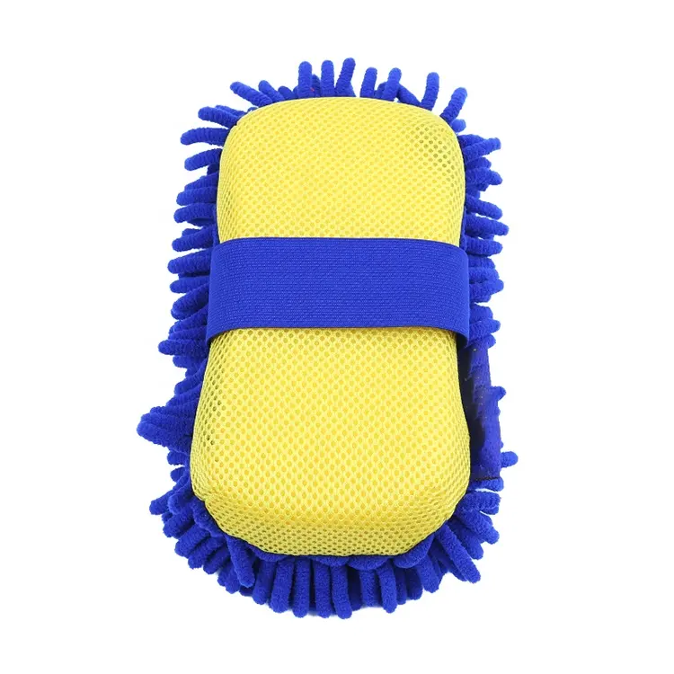 M4 Microfiber & Sponge Car Cleaning Glove