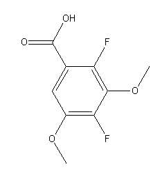 Cas # [1003709-80-5] 2,4-Difluoro-3, 5-dimethoxybenzoic кислоты