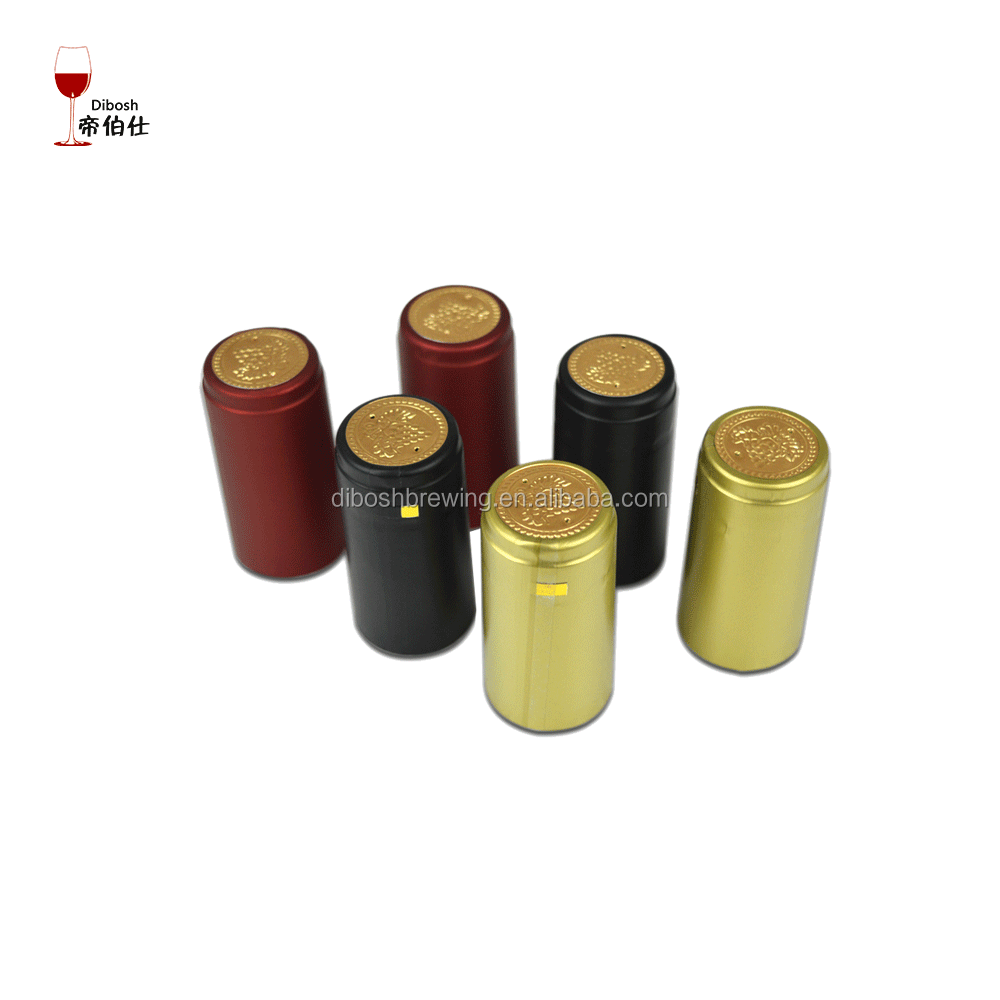 Pvc Shrink Caps Wine Bottle Shrink Capsules