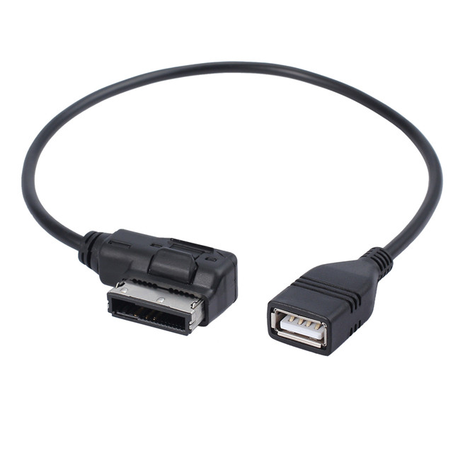Новинка 0,3 м для музыкального интерфейса Audi AMI MMI MDI AUX для USB-адаптера