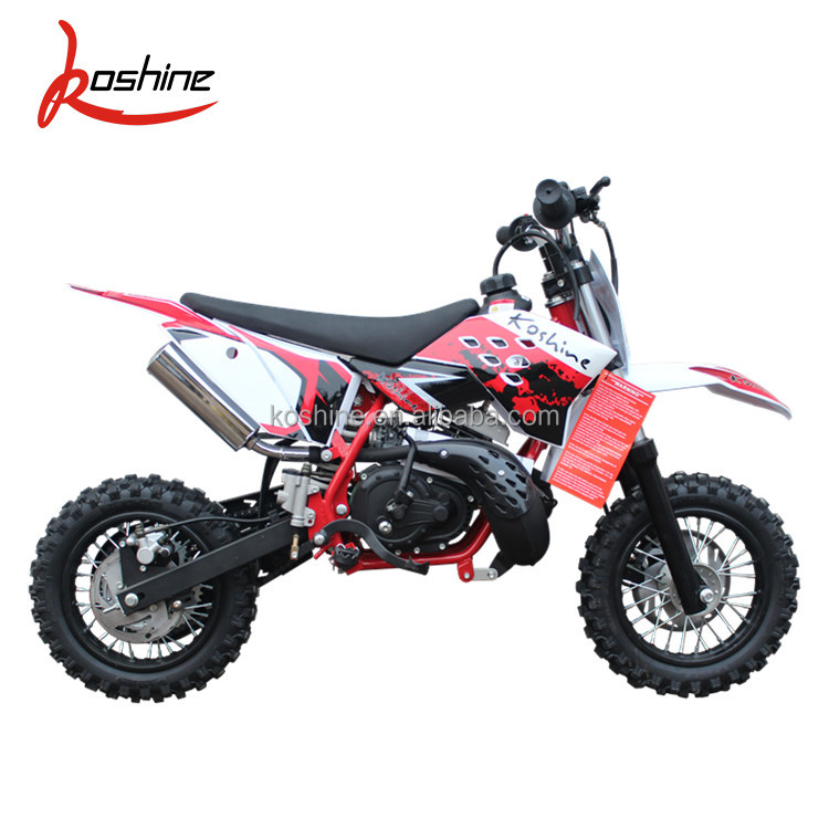 Koshine 50cc с воздушным охлаждением инициирования Детские 2-х тактный Мотоцикл Байк