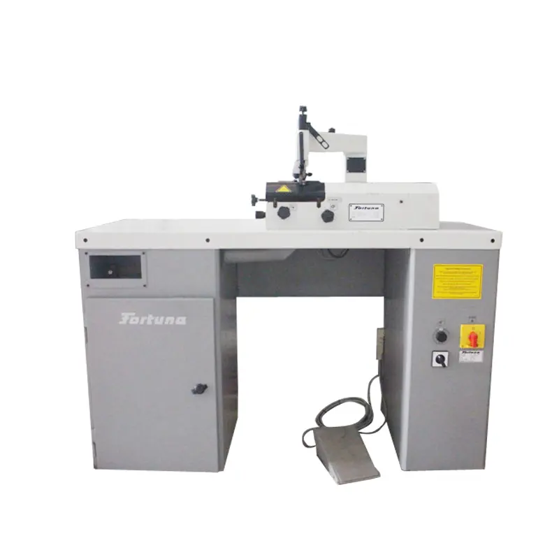 Semi-automatic Used Fortuna ES50 edge Skiver Machine For Belt Wallet Leather Product