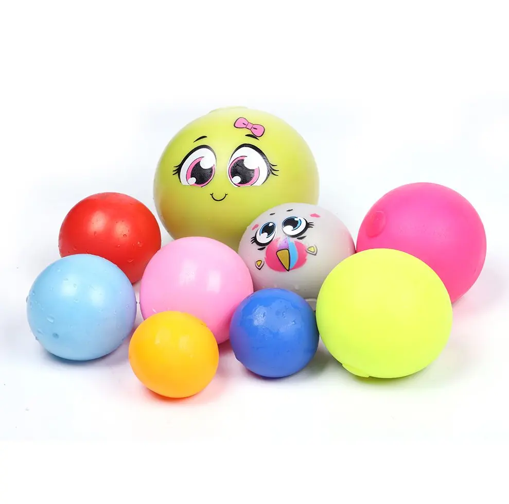 Popular Children Soft TPR Stress Relief ball Squeeze Ball Toy