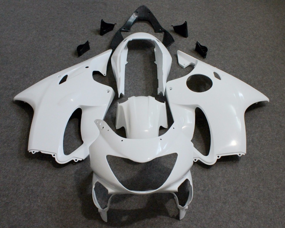 Неокрашенный Белый ABS Инжекционный обтекатель для HONDA CBR600 F4 1999 2000