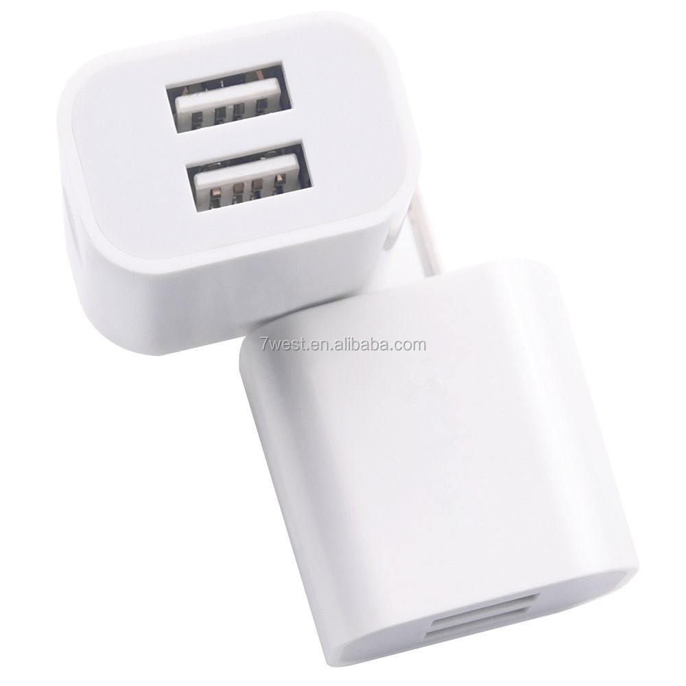 Универсальное сетевое зарядное устройство австралийского типа с 2 USB-портами, 5 В, 2 А