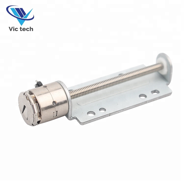 VSM08149 8 мм микро слайдер линейный шаговый двигатель винтовой двигатель с кронштейном микро шаговый двигатель