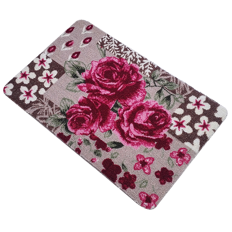 2018 new design anti fatigue Non slip water absorbent kitchen mat with pvc backing