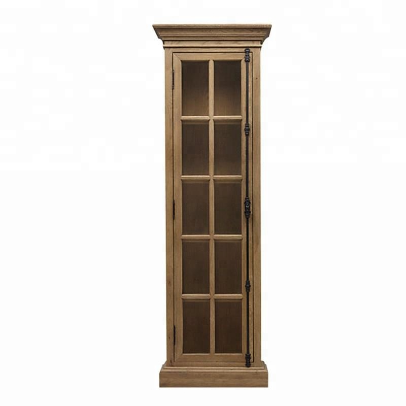 Factory wholesale antique furniture wooden clothes cabinet/solid wood cabinet