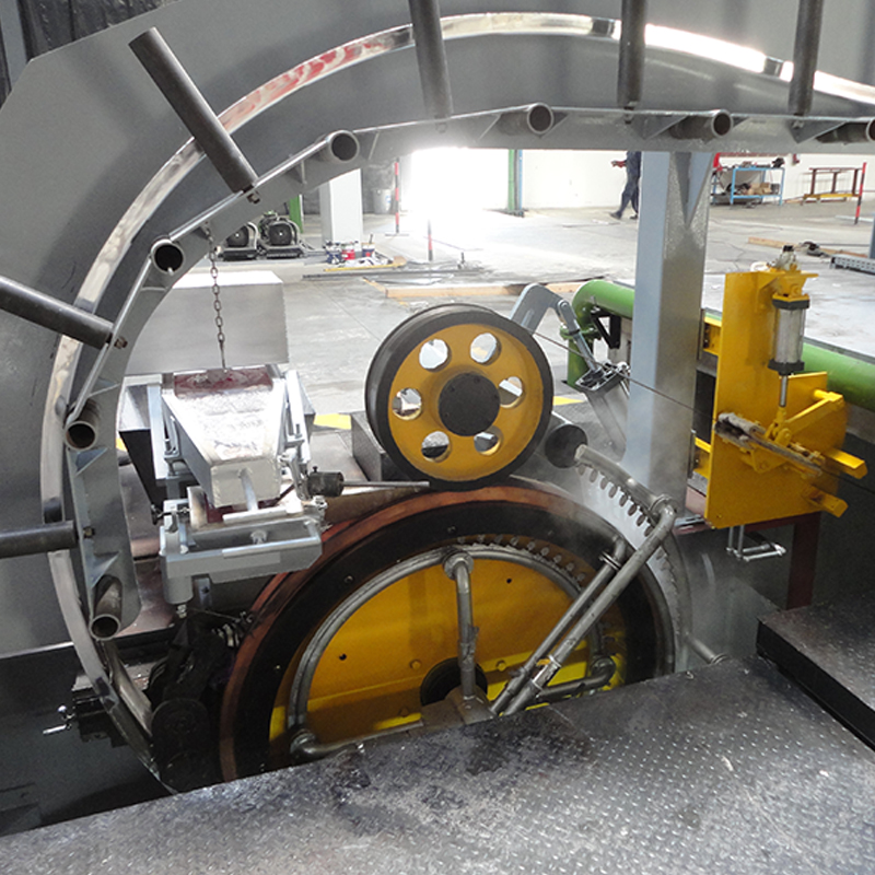 Shineworld-Copper Rod Making Machine, Upward Continuous Oxygen-Free, copper Casting Making Line для CCR Furnace, Cheap Price