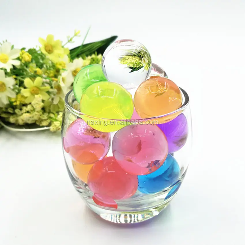 water beads rainbow mix pearl crystal soil hydrogel gel balls for kids toy