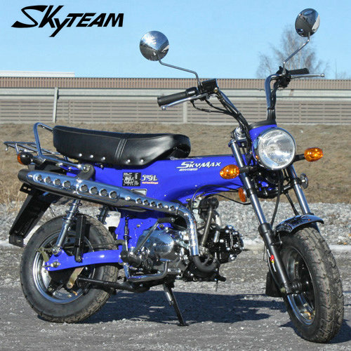 SKYTEAM 50cc 4-тактный SKYMAX впрыска топлива Дакс мотоцикла (EEC Euro5 E4 одобено) с новыми 5.5L большой топливный бак