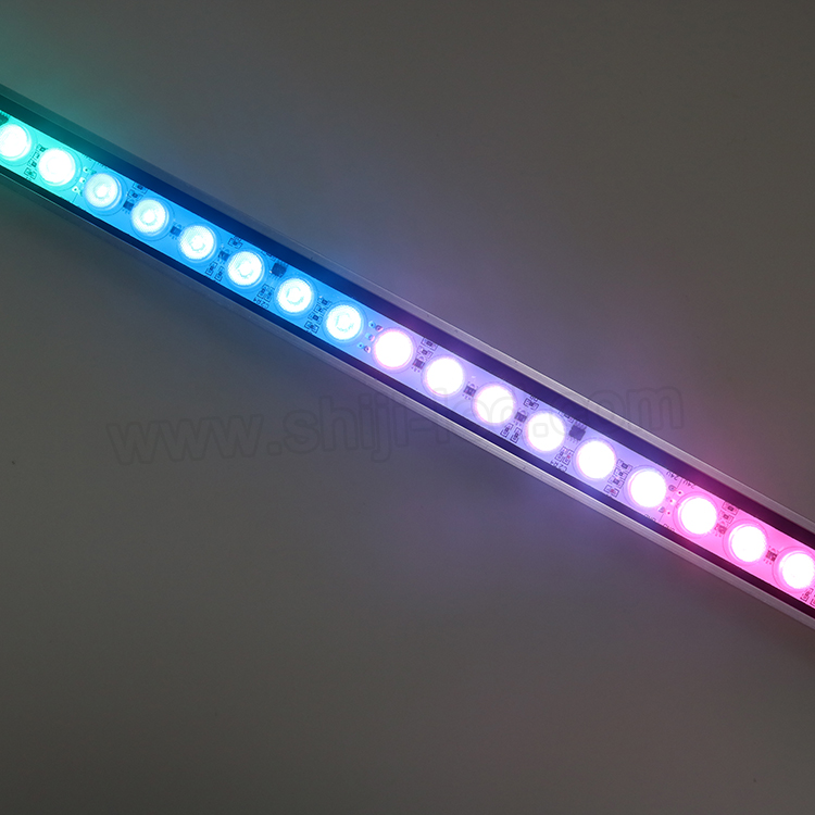 SMD5050 2903 Цифровой rgb 24v Настенный алюминиевый корпус светодиодный светильник