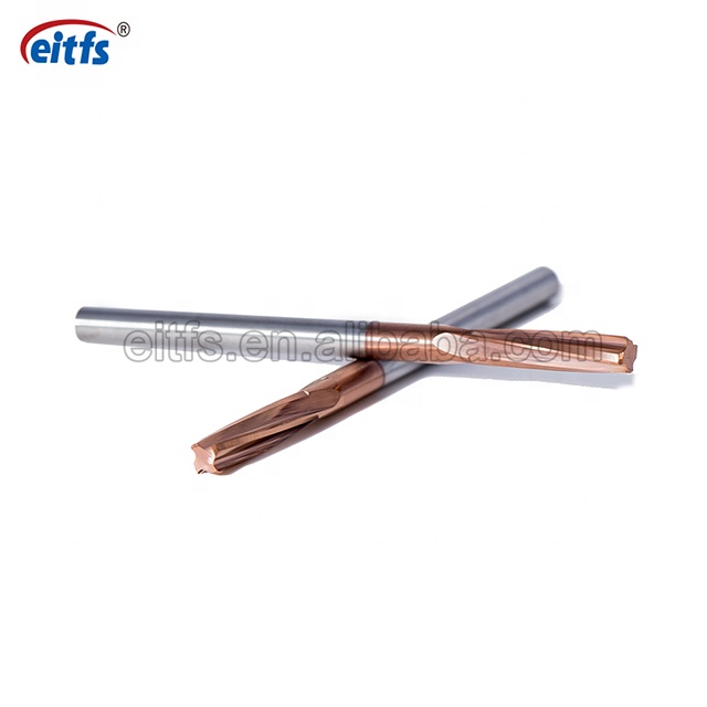 Customized Tungsten Carbide Spiral Reamer For CNC Cutting Tools