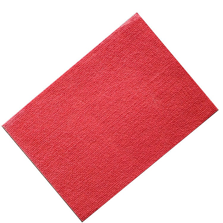 250gsm нетканый иглопробивной красный/зеленый/синий обычный выставочный ковер