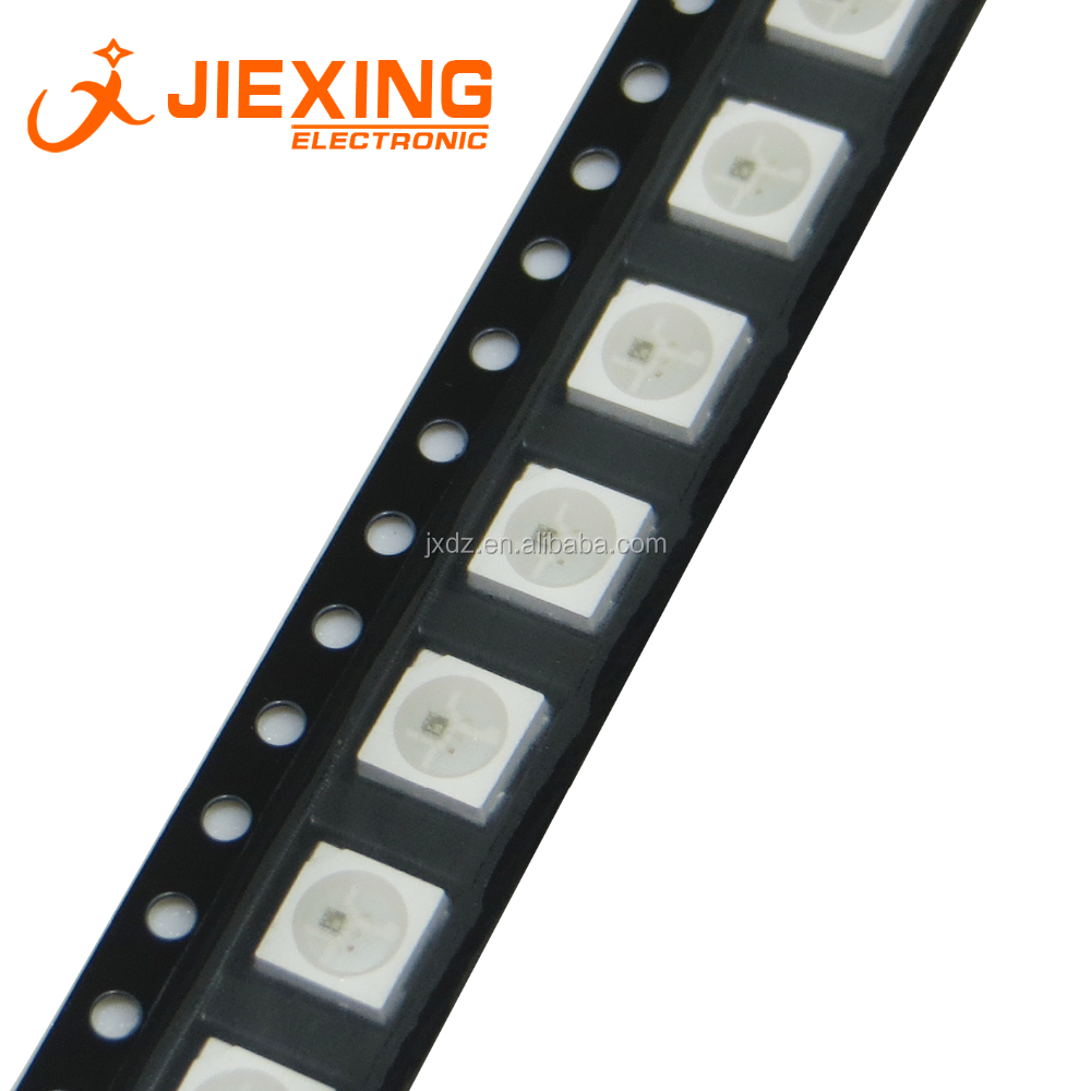 WS2812 5050 RGB Полноцветный SMD светодиодный чип программируемый 4pin